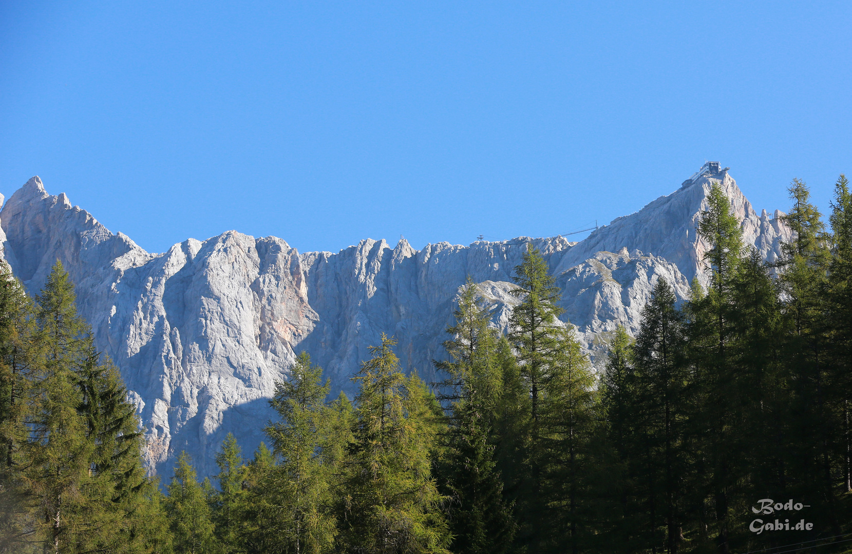 Die Hängebrücke am Dachstein