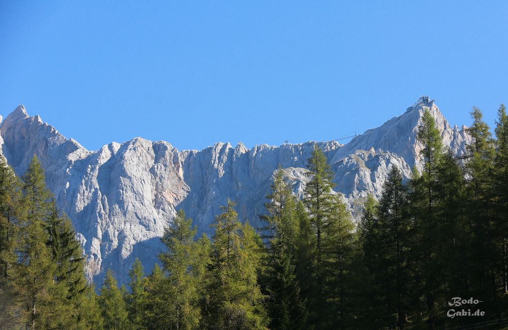 Die Hängebrücke am Dachstein