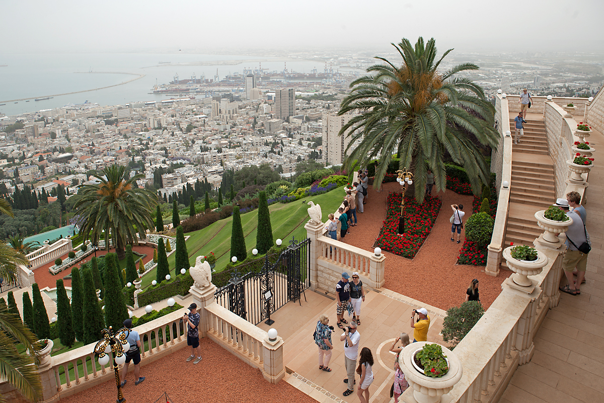 Die Hängenden Gärten der Bahai Foto &amp; Bild asia, middle