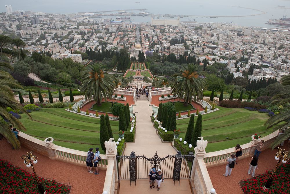 Die Hängenden Gärten der Bahai Foto & Bild asia, middle east, israel