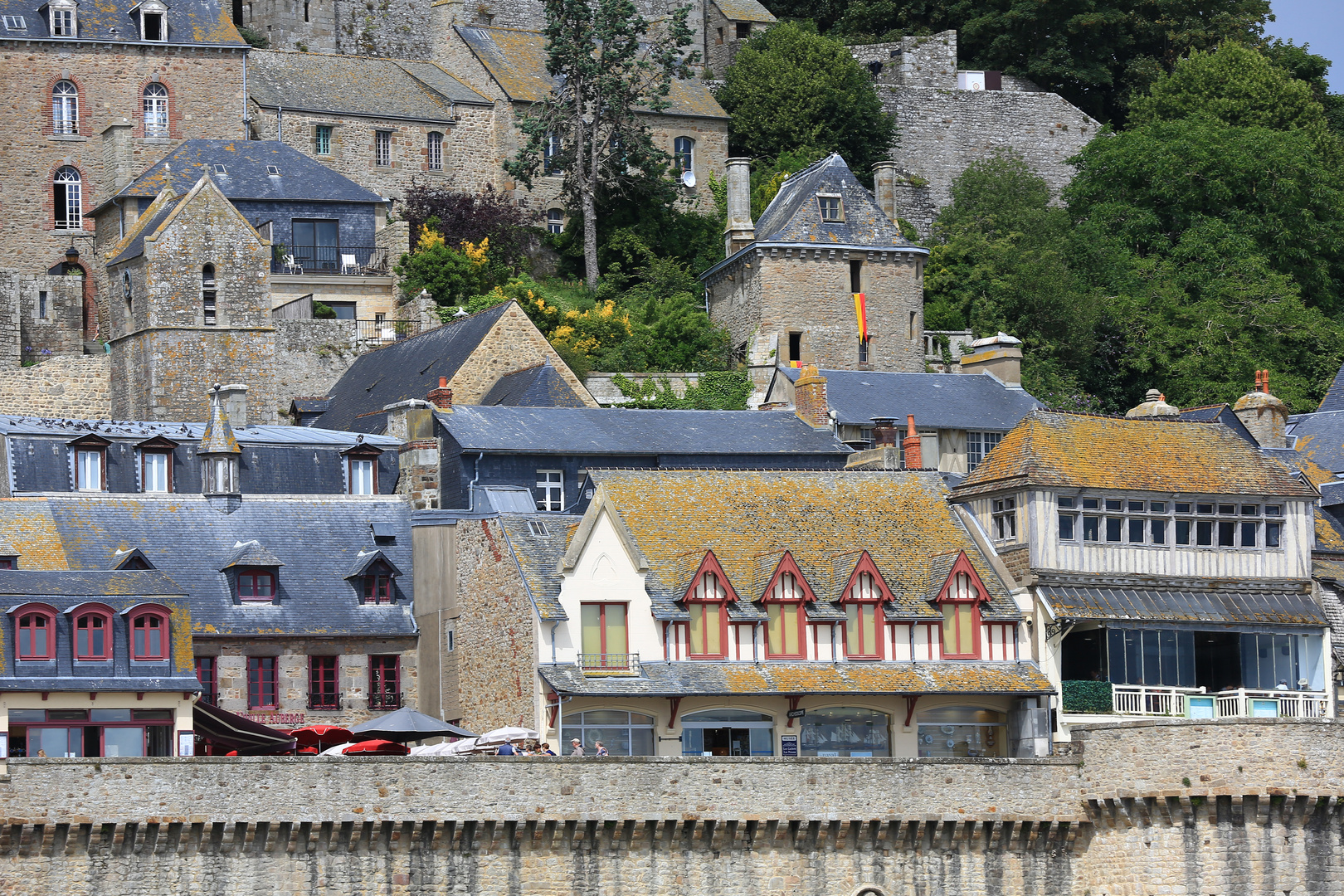 Die Häuser am Mont Saint Michel II