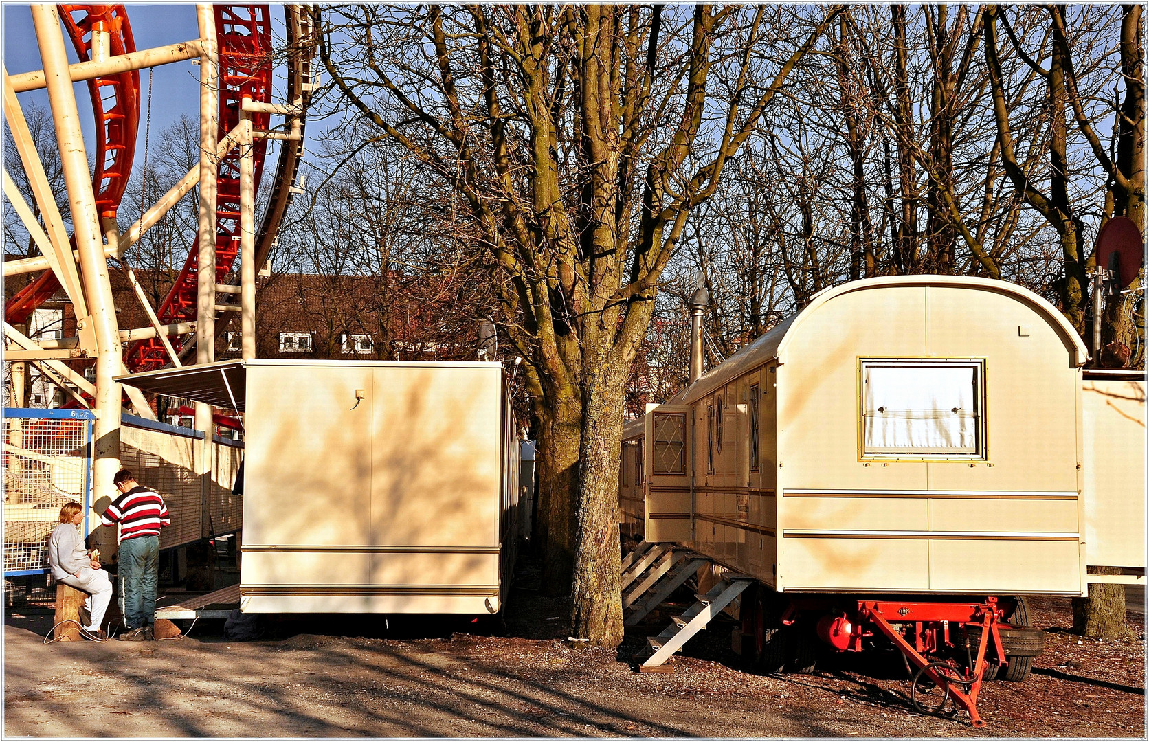 Die Häuser des "fahrenden Volkes"