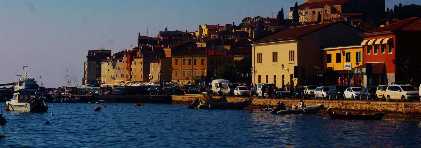 die Häuser von   Rovinj