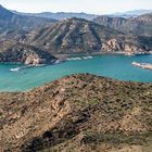 Die Hafeneinfahrt vor Cartagena (Spanien)