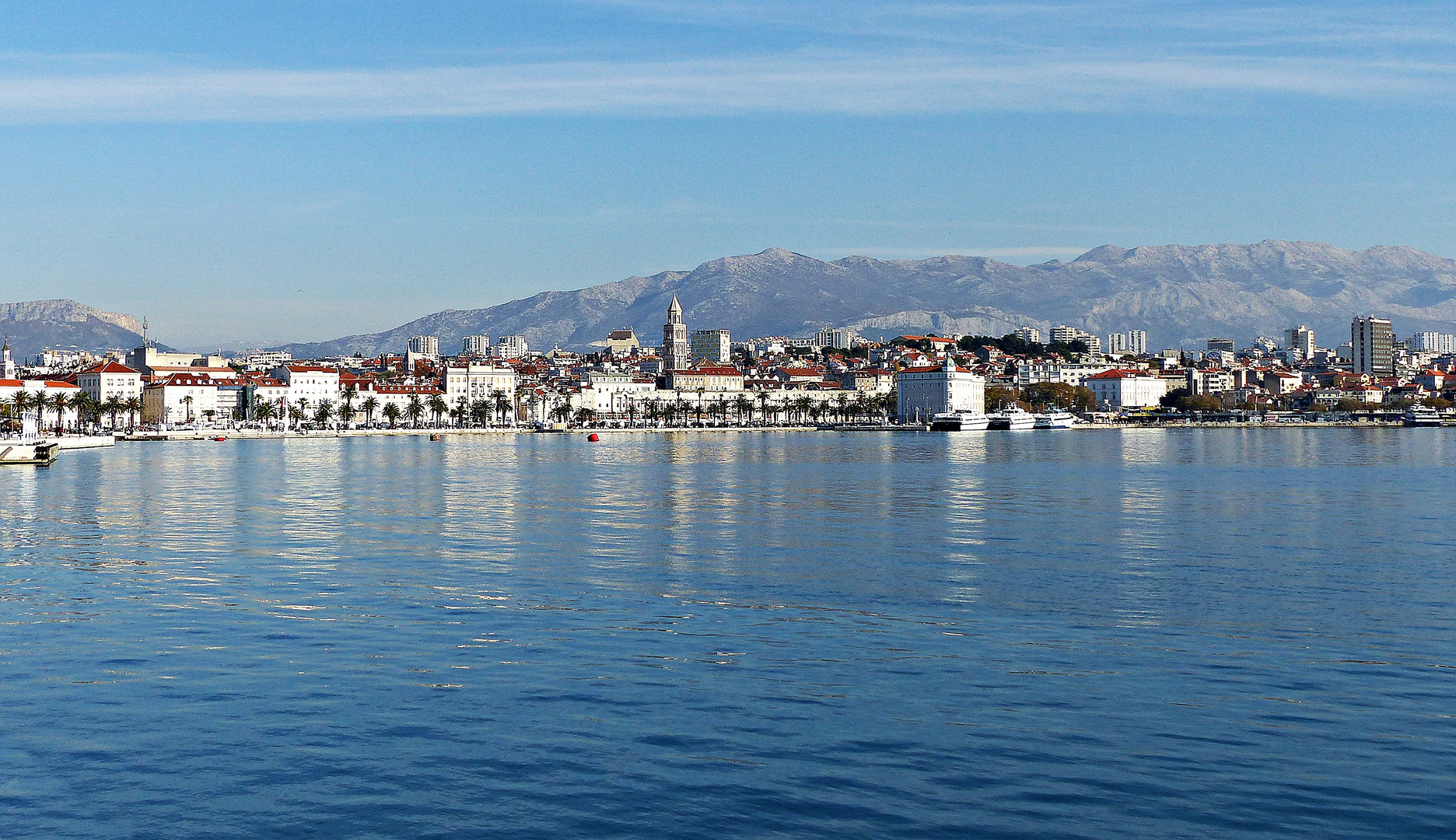 Die Hafenstadt Split