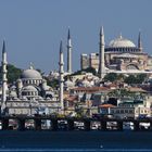 Die Hagia Sophia mit der Atatürk-Brücke...