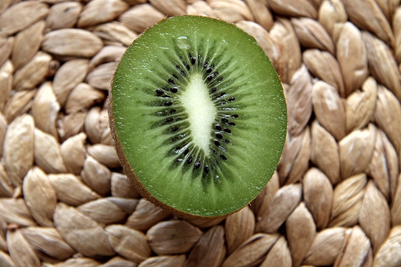 Die halbe Kiwi