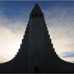 Die Hallgrimskirche in Reykjavik