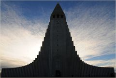 Die Hallgrimskirche in Reykjavik