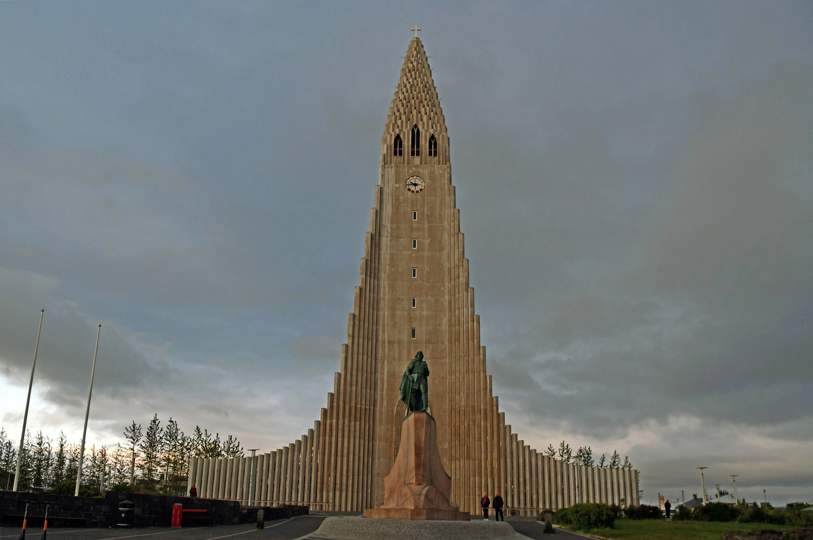 Die Hallgrimskirkja, das Wahrzeichen von Reykjavik