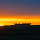 Die Hallig im Morgenlicht