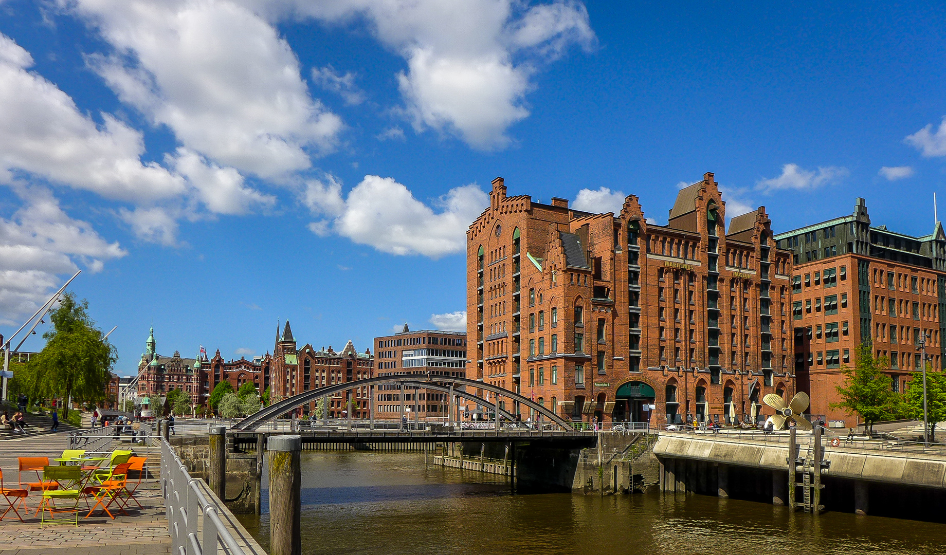 Die Hamburger Speicherstadt