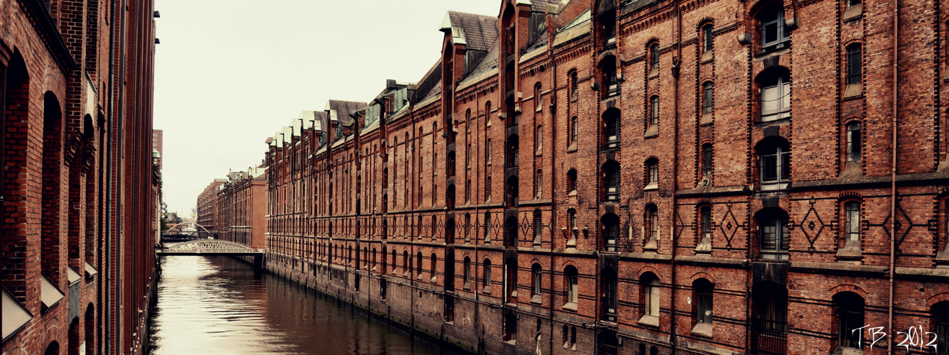 Die Hamburger Speicherstadt