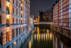 DIE HAMBURGER SPEICHERSTADT - AUGUST 2017