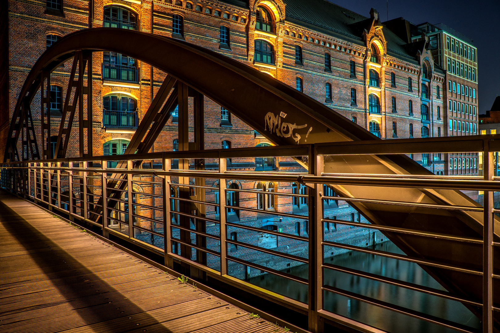 DIE HAMBURGER SPEICHERSTADT - AUGUST 2017