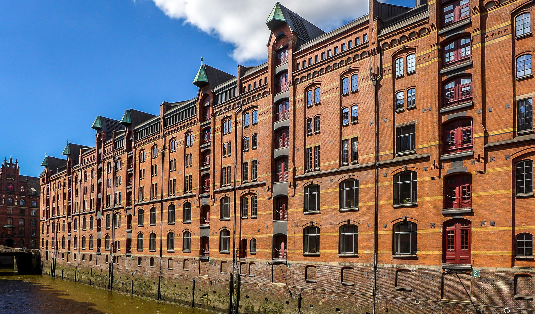 Die Hamburger Speicherstadt