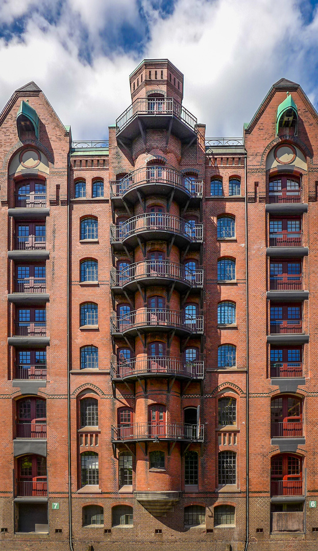 Die Hamburger Speicherstadt