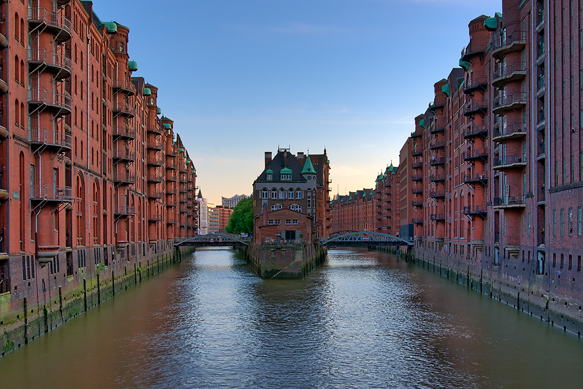 Die Hamburger Speicherstadt