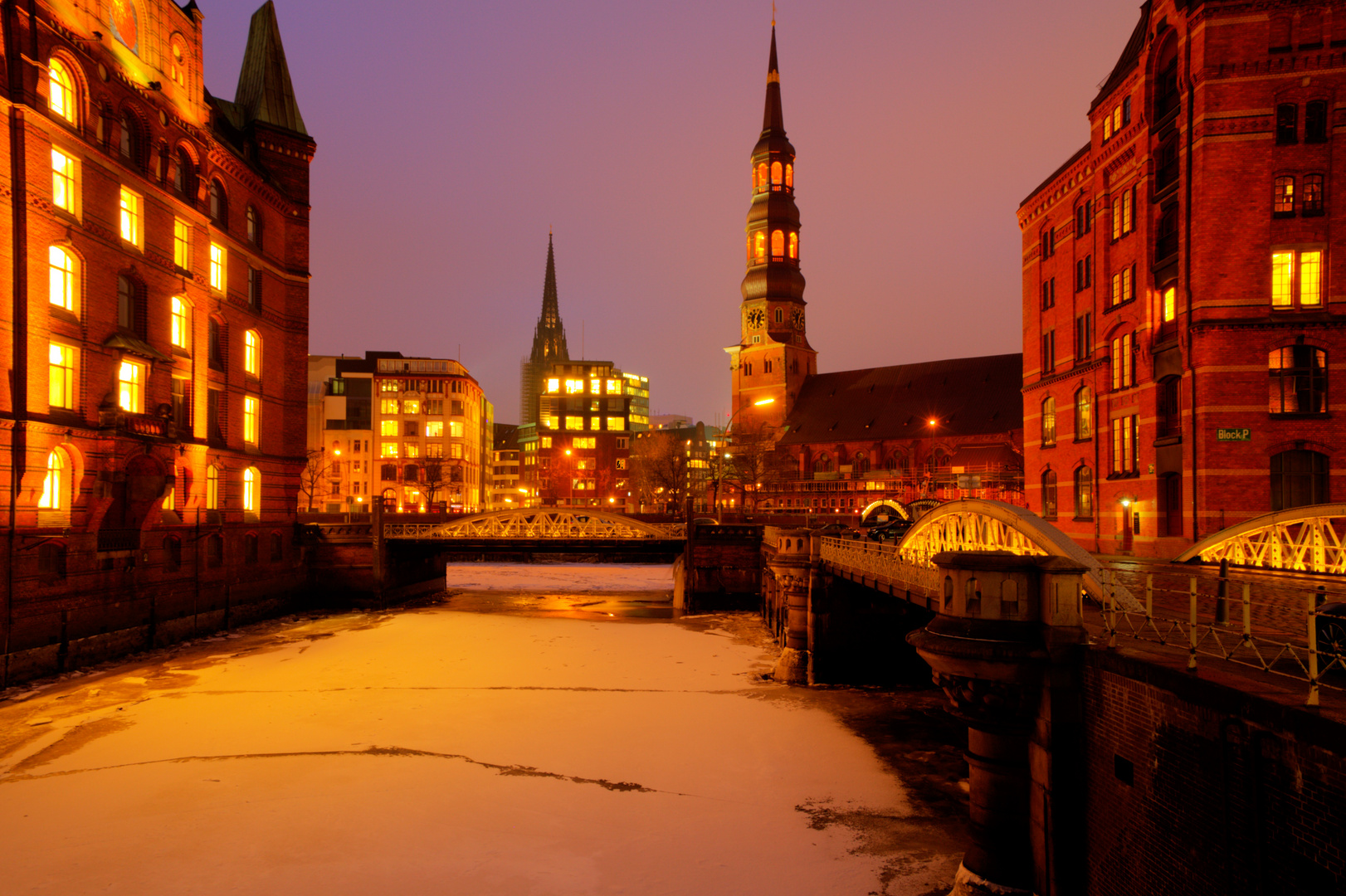 Die Hamburger Speicherstadt