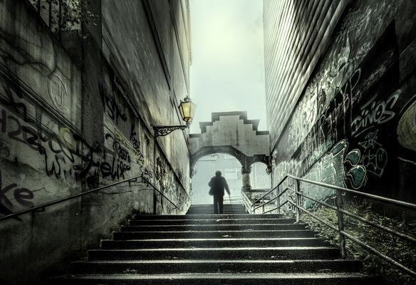 Die Hamburger Treppe