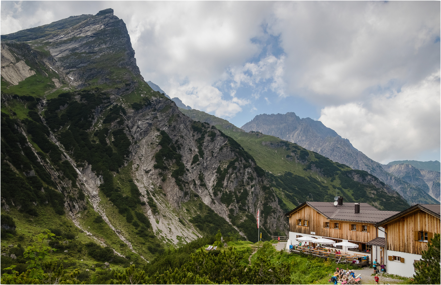 Die Hanauer Hütte1922 m