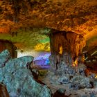 Die Hang Dau Go Höhle in der Halong Bucht - Vietnam