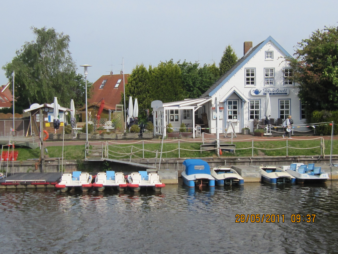 Die Harle-Promenade in Carolinensiel