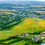 Die harmonischen Farben der Felder, im Sommer 2016!