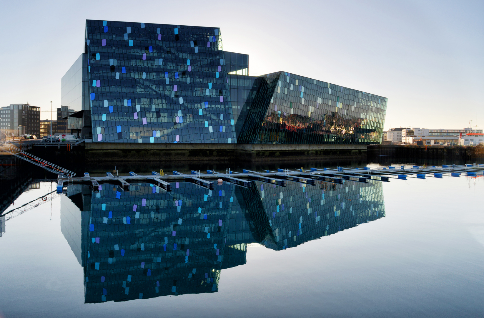 Die Harpa- Konzerthaus in Reykjavik