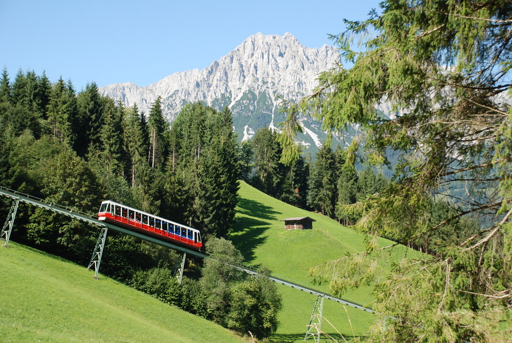 Die Hartkaiserbahn am Wilden Kaiser