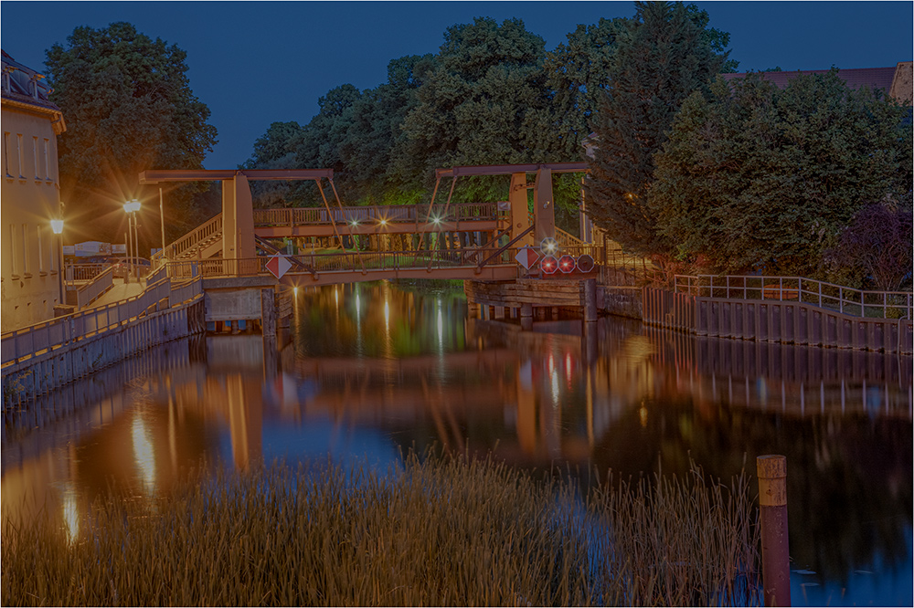 Die Hastbrücke in Zehdenick