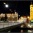 Die Hauptbrücke in Graz