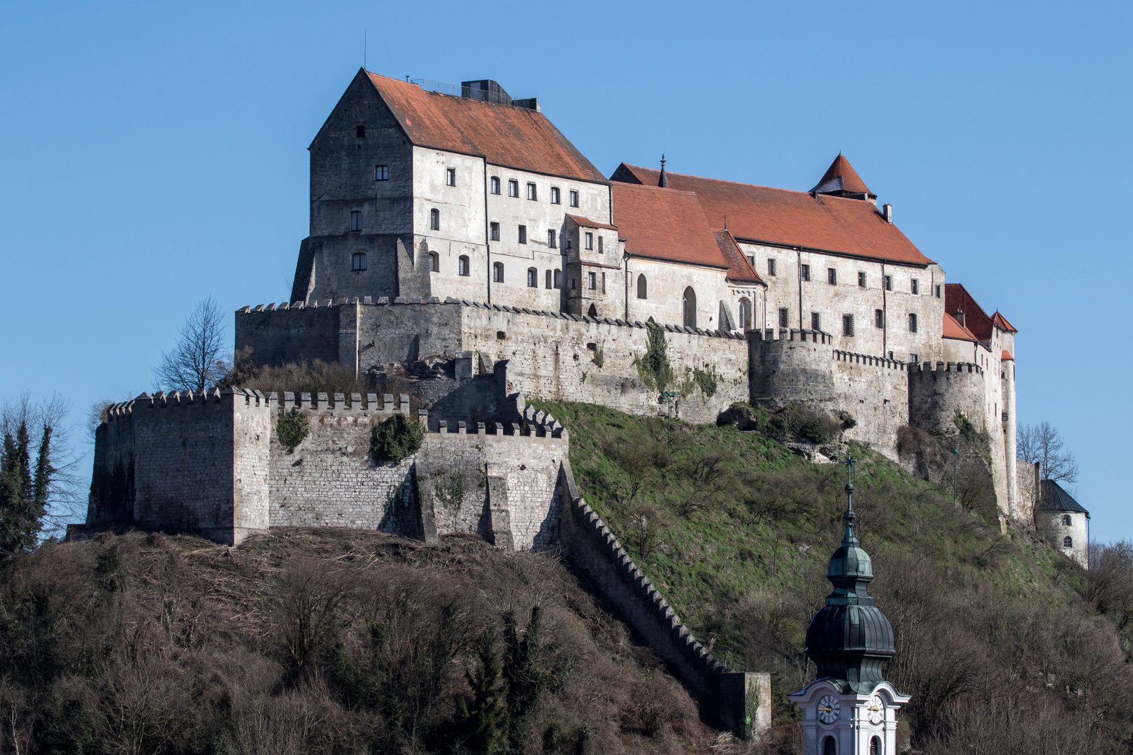 Die Hauptburg von Burghausen