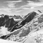 Die "Haute chaîne" (Hohe Kette) von Chamonix