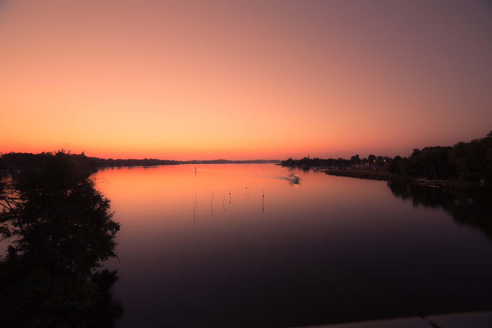 Die Havel im Morgenlicht