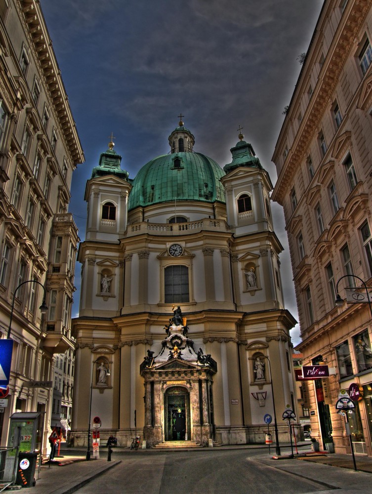 Die HDR-Kirche in Wien :-)