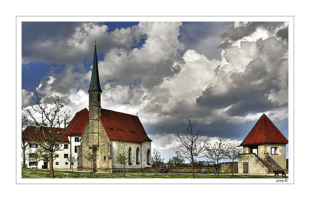 Die Hedwigskapelle (1489)...