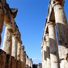 Die heilige Stadt Hierapolis in der Türkei