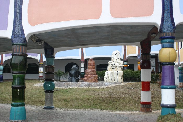 "die heiligen drei Könige" bei Hundertwasser in Bad Blumau