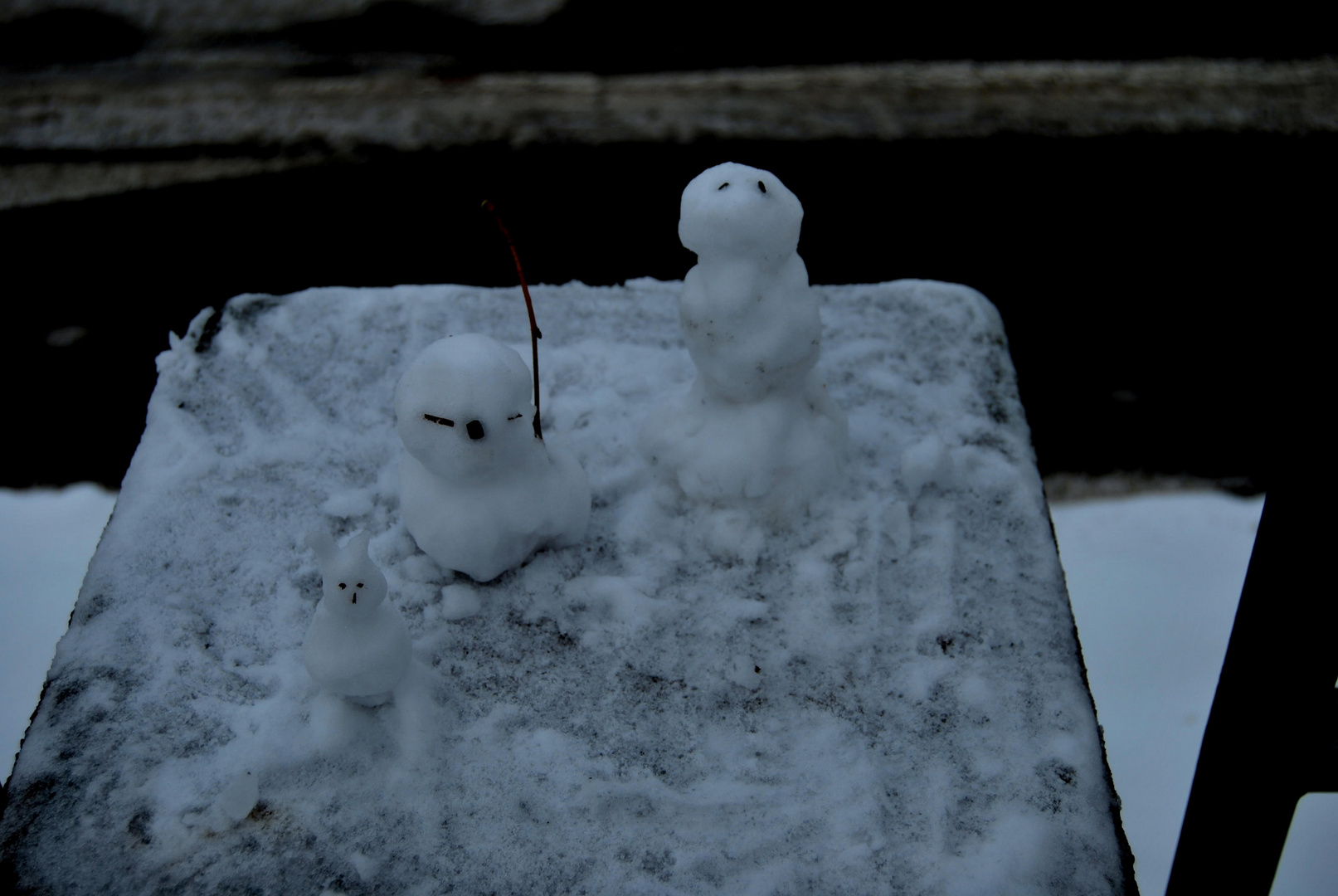 die heiligen drei schneemänner