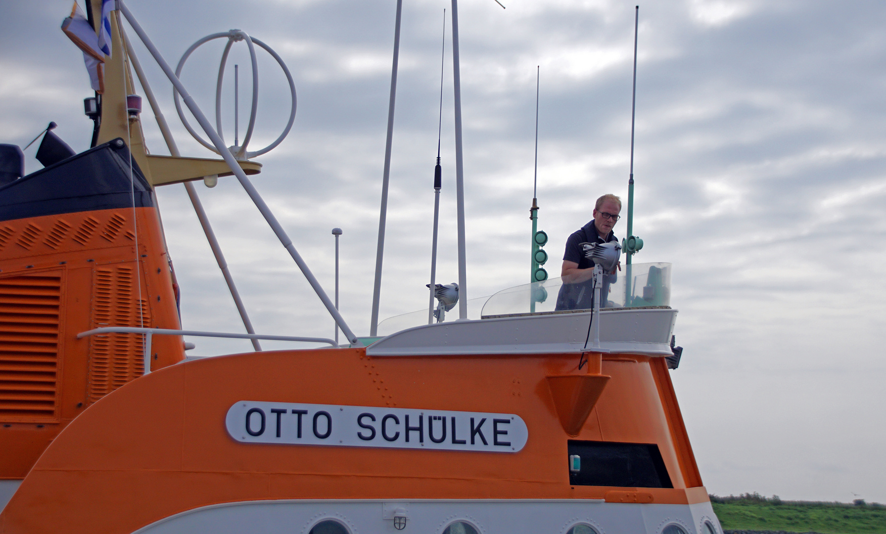 Die Heimkehr der Otto Schülke nach Norderney