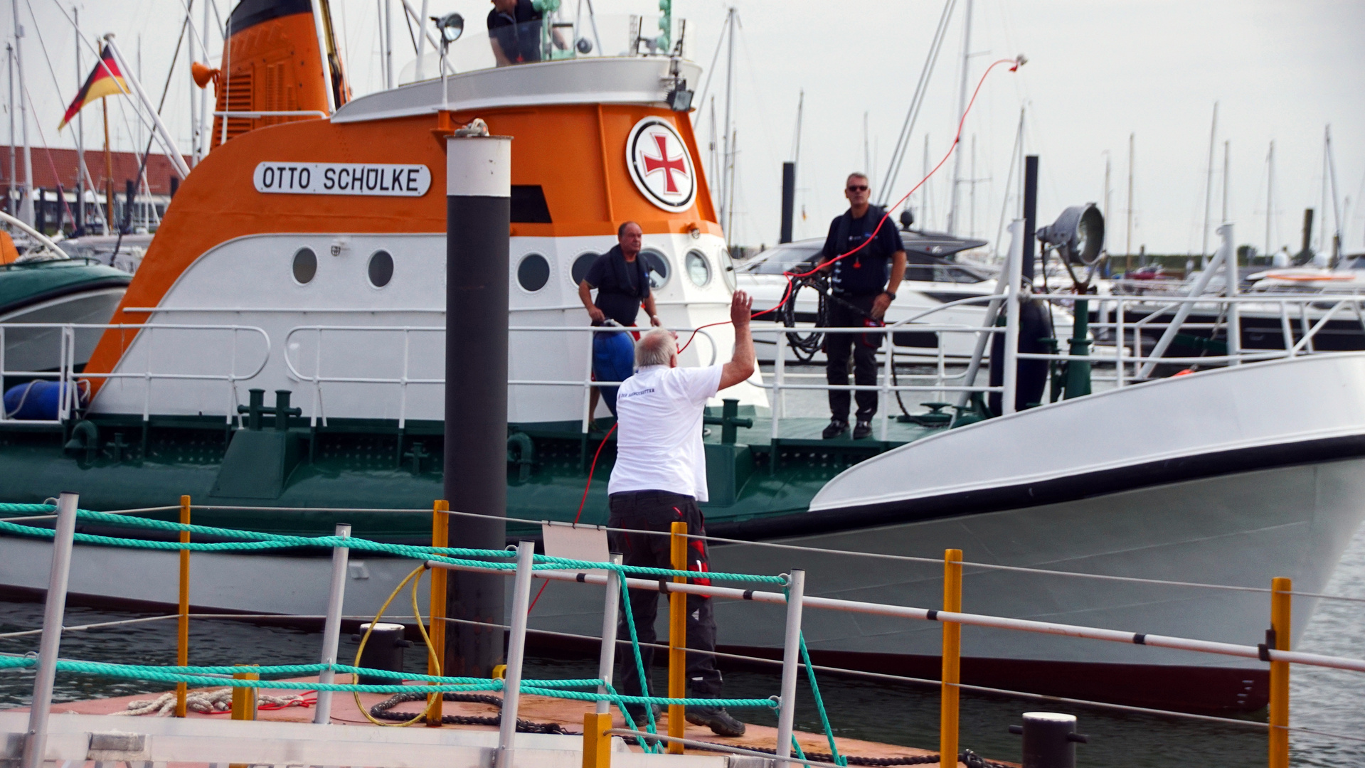 Die Heimkehr der Otto Schülke nach Norderney