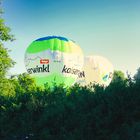 Die Heißluftballons am Start vom Datev Chellenge Roth