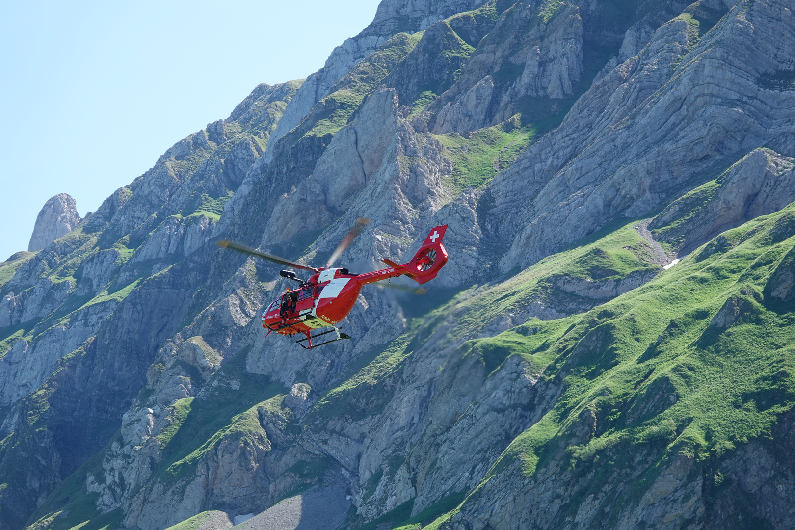 Die Helden im Einsatz