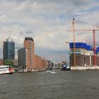 Die heranwachsende Hafencity