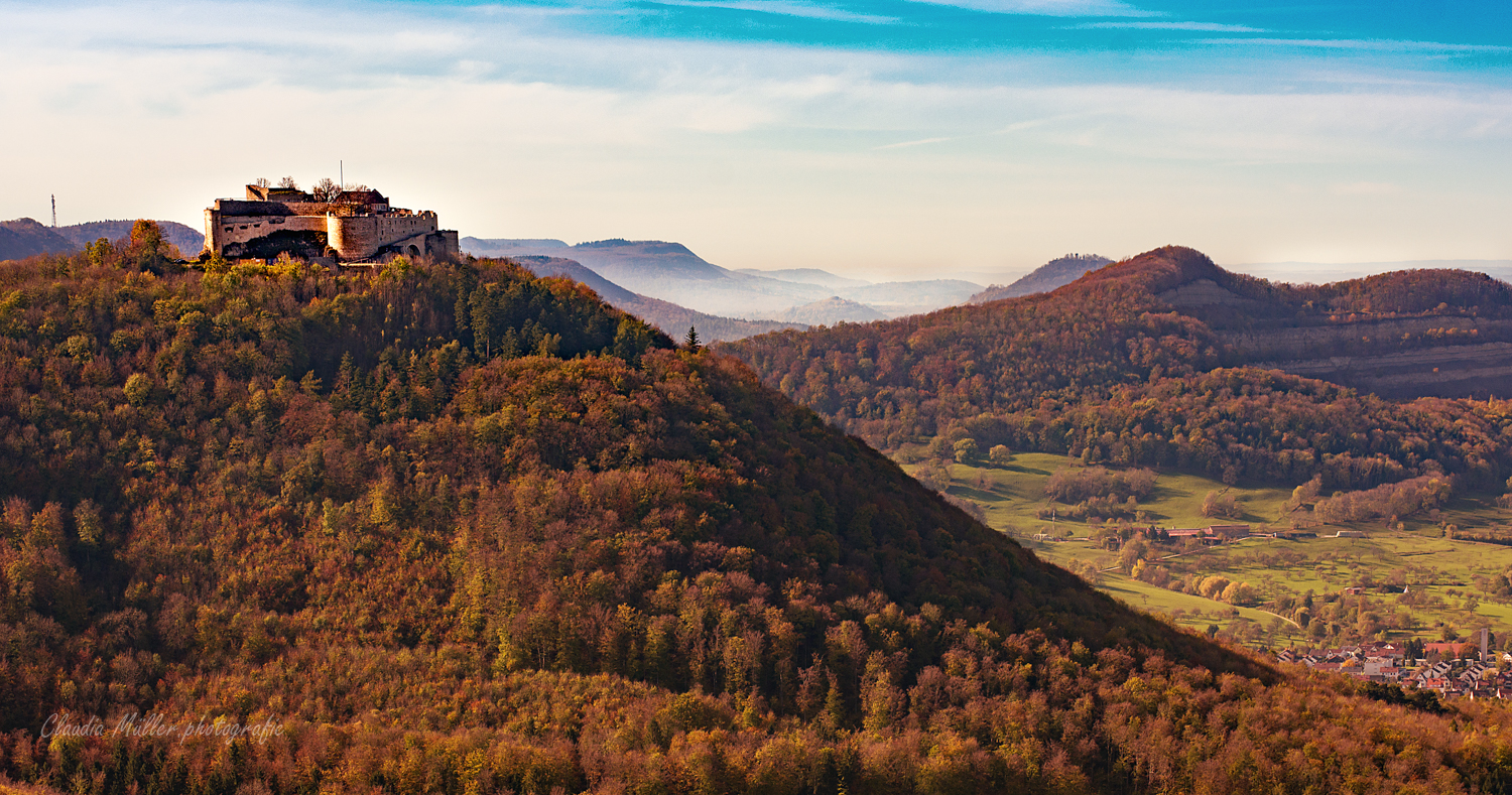 Die Herbst Sonne genießen