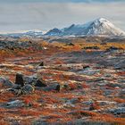 Die Herbstfarben Islands