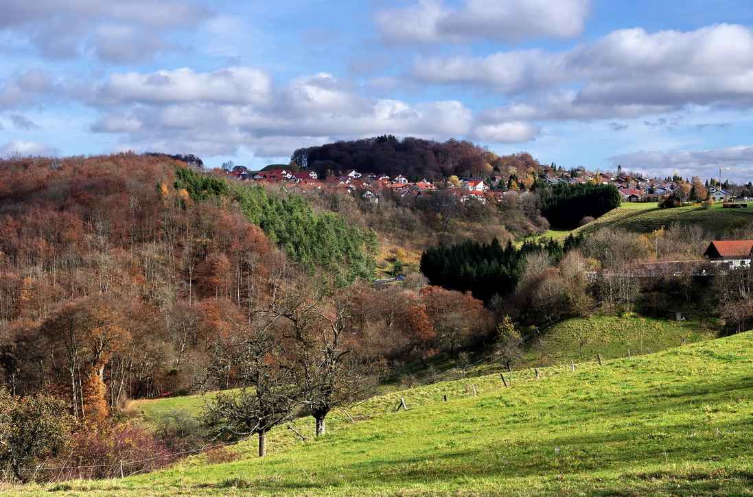 Die Herbstfarben verblassen