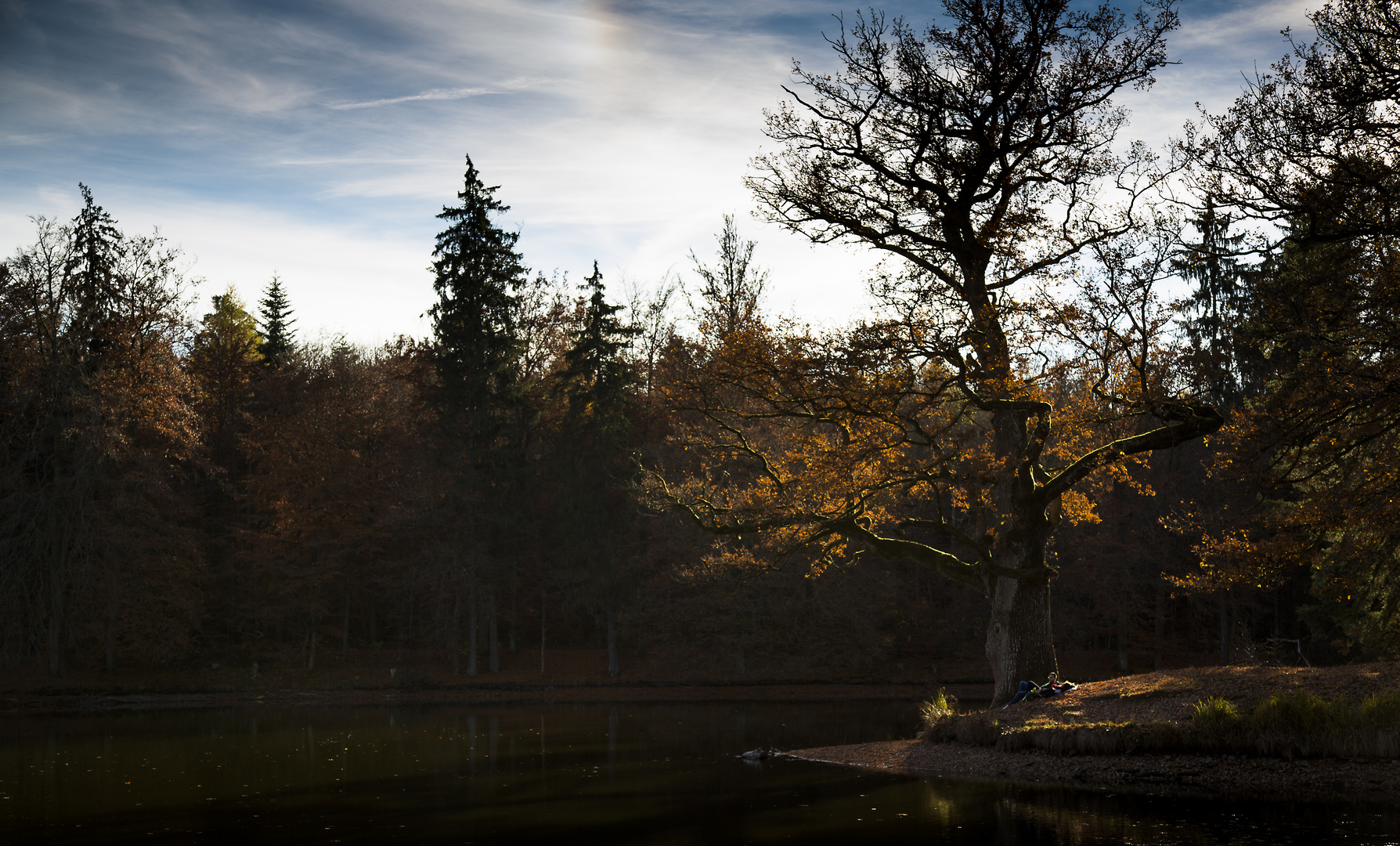 Die Herbstsonne genießen