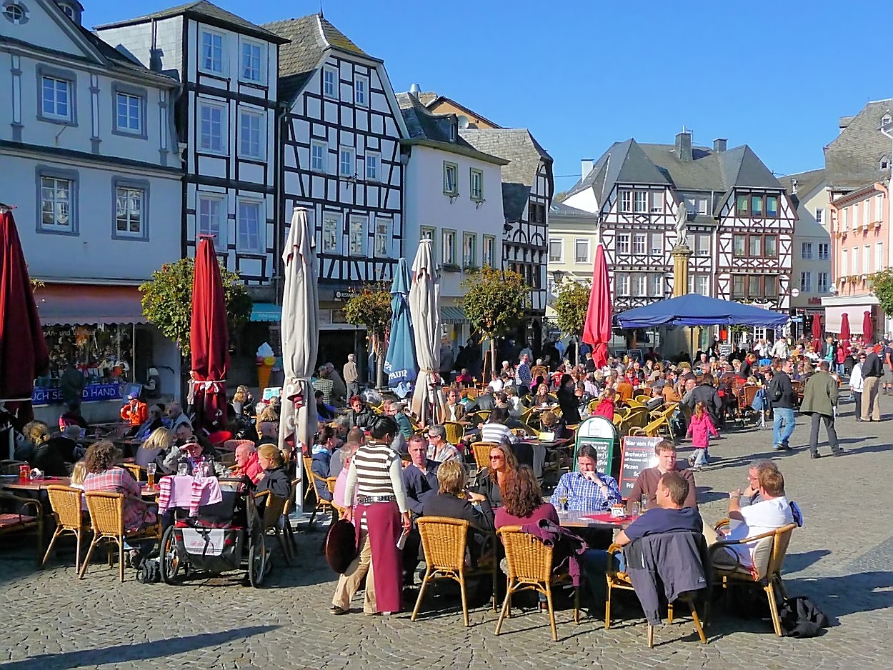 Die Herbstsonne genießen